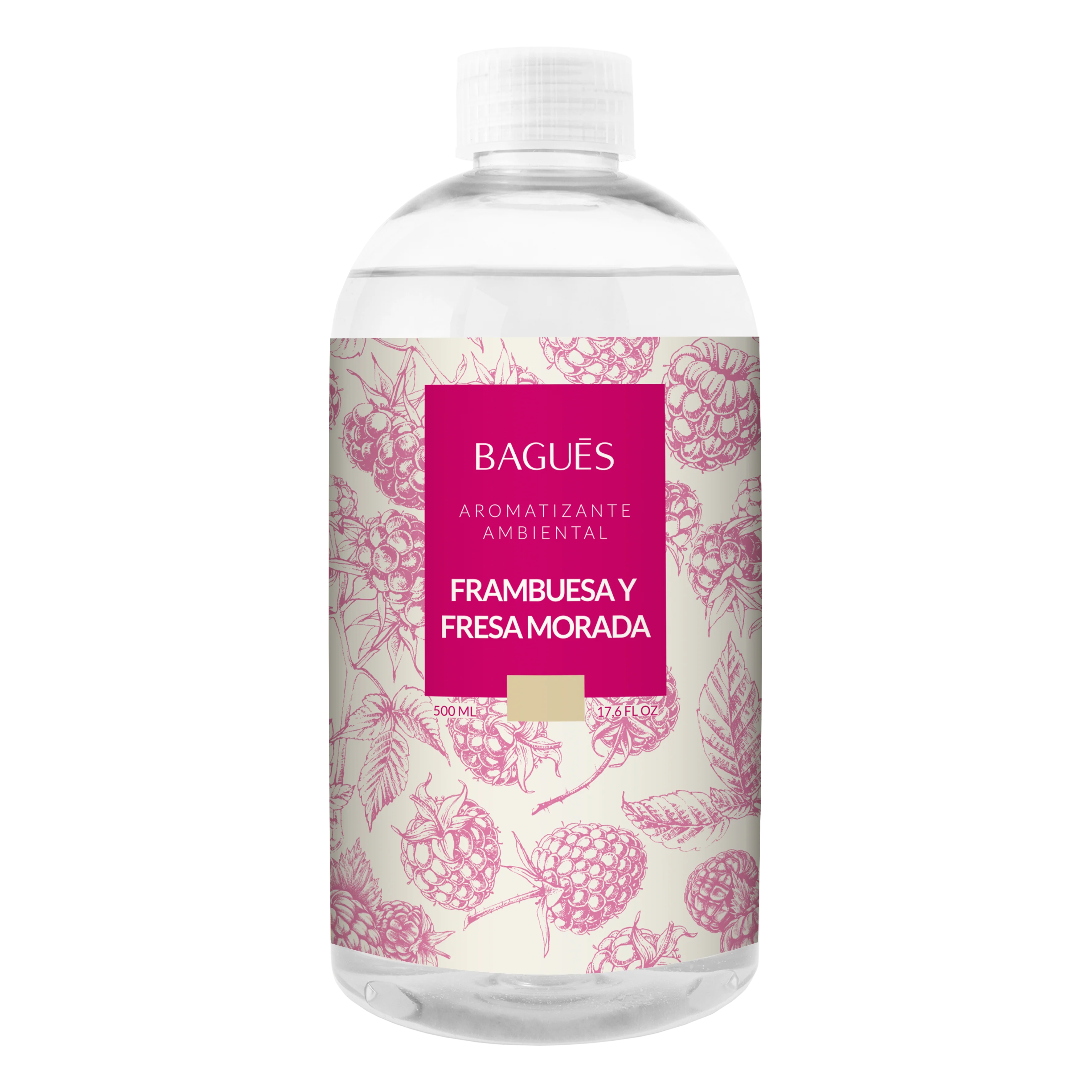 Aromatizante Ambiental Frambuesa y Fresa 500ml