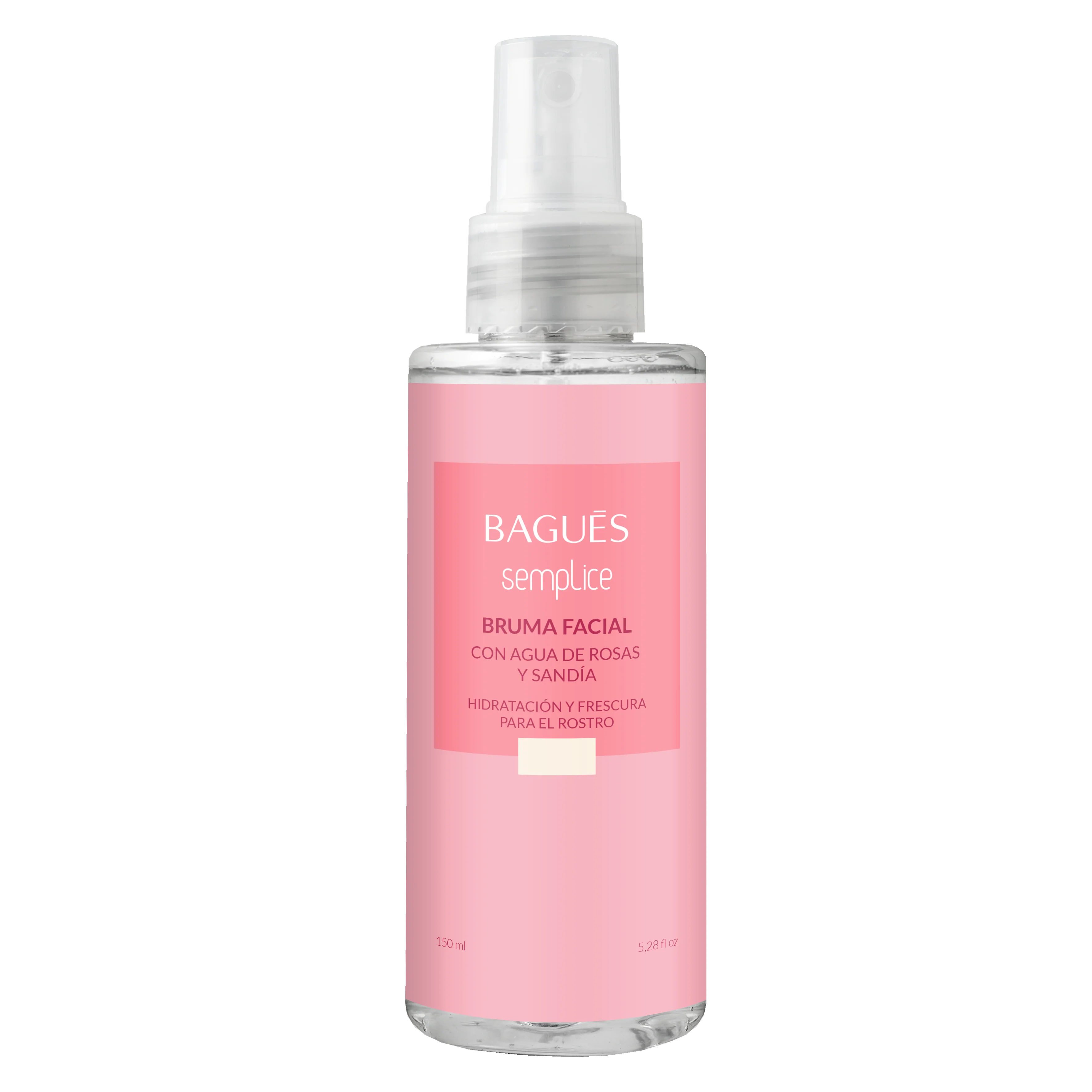 Bruma facial con Agua de Rosas y Sandía