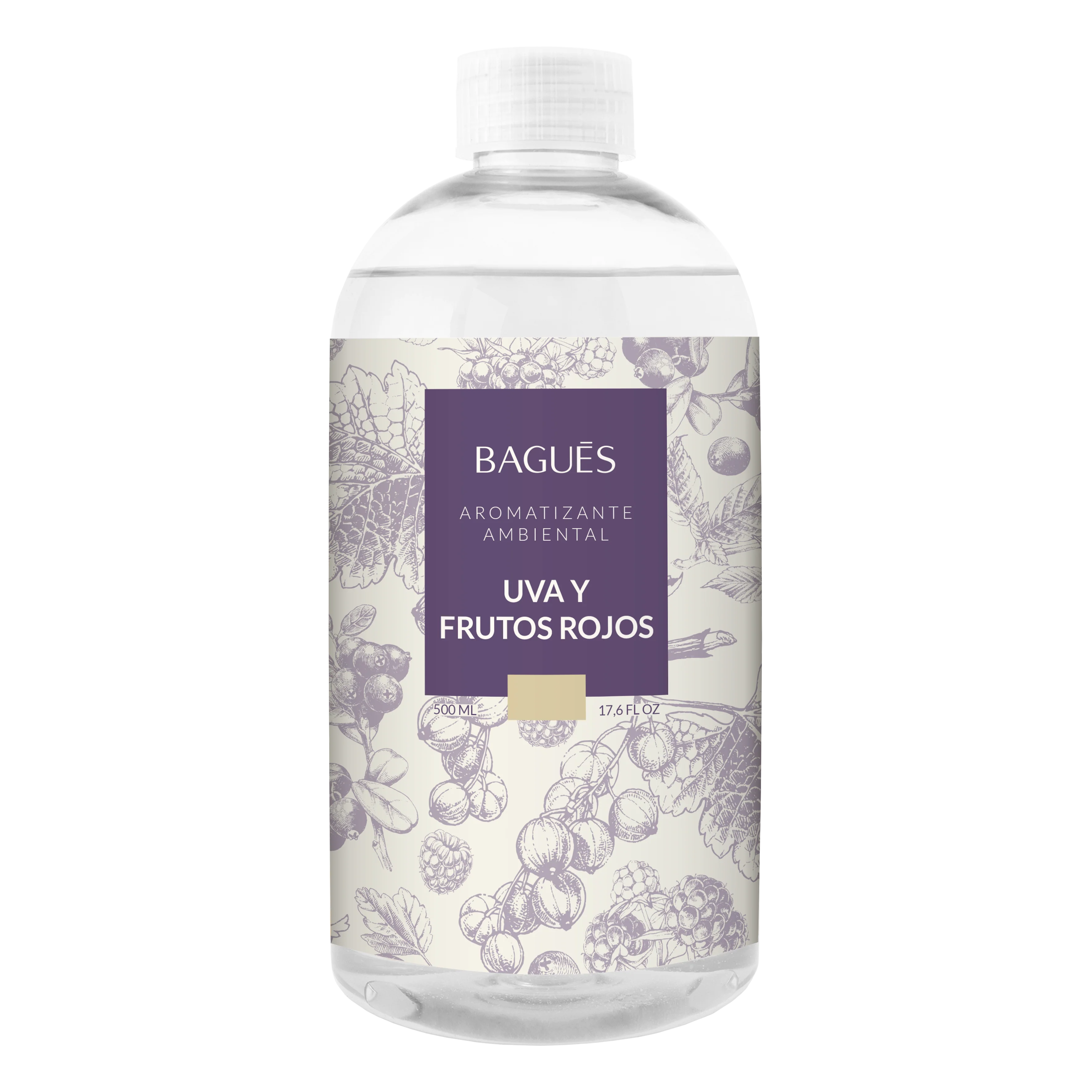 Aromatizante Ambiental Uva y Frutos Rojos 500ml